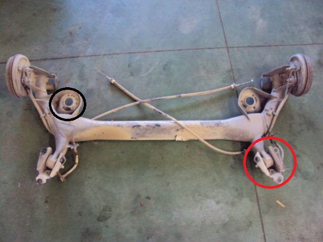 zadní náprava MKII